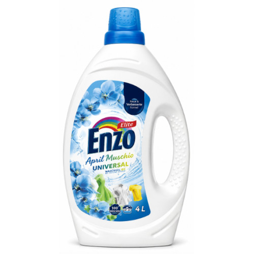 Гель для прання універсальний Enzo Elite April Universal Gel, 100 прань, 4 л